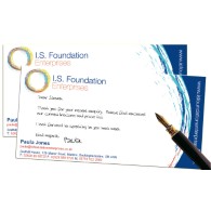 Correspondence cards for attendees